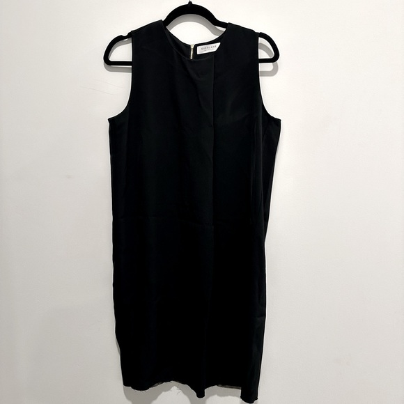 Everlane, dress, black, gold zipper - Picture 1 of 3